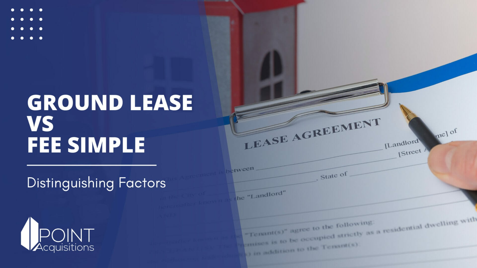 What Does A Ground Lease Mean